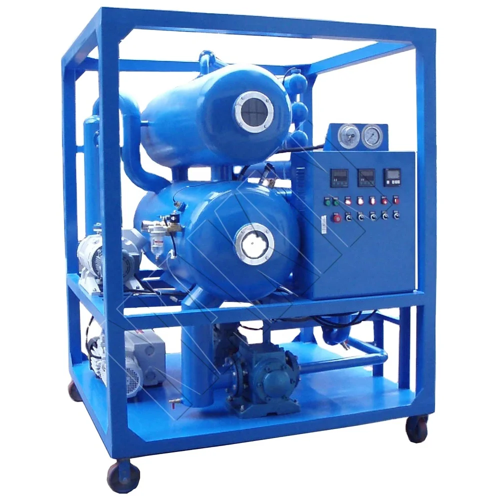 Insulation Oil Purifier Machine  High Quality Double Stage Vacuum Transformer Purifier Made In China