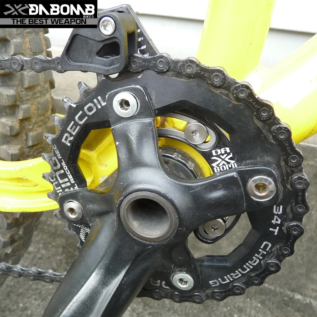 DABOMB Bicycle Components Enduro MTB Nylon Carbon Fiber Bike Chain Guide