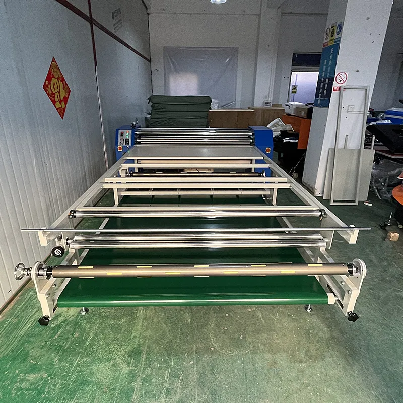 Calandra roller sublimation machine/1.8m wide roll to roll heat press machine