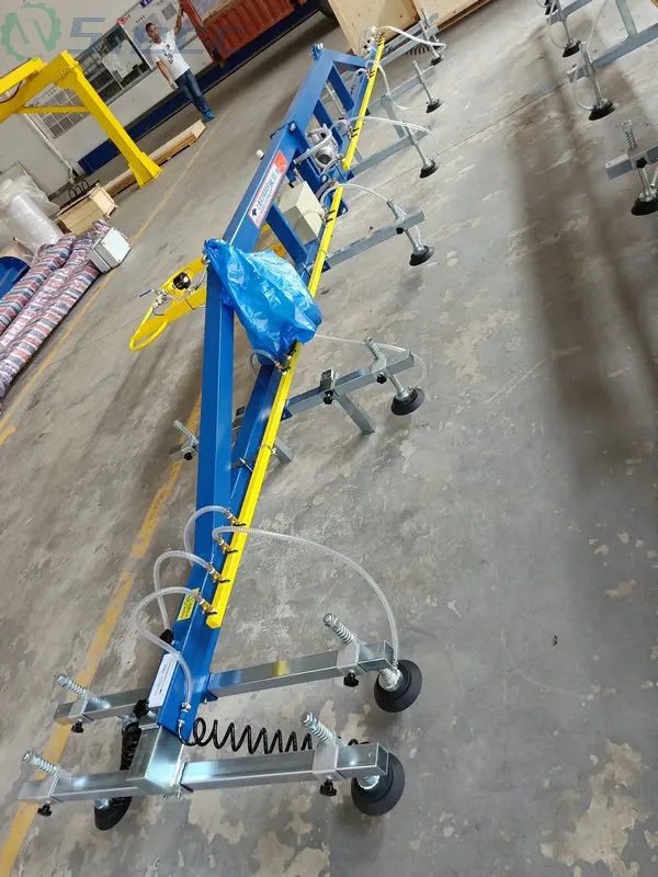 Max 1000 KG load ability 300 mm diameter vacuum sucker 5 pairs vacuum lifter for sheet metal