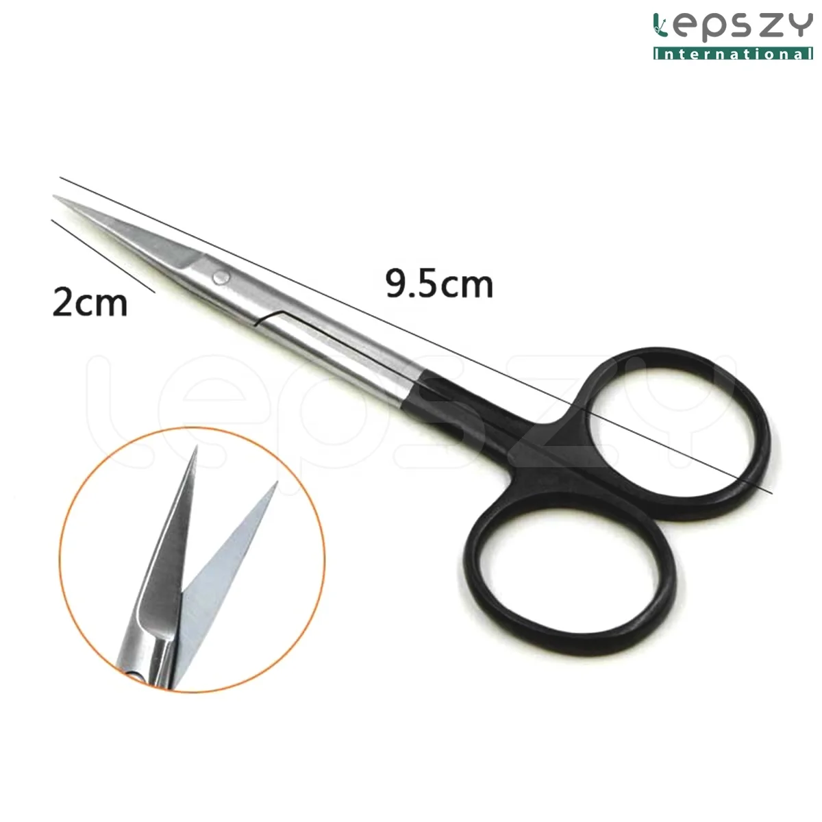 Ordinary Surgical Eye Scissors Beauty Scissors with Stainless Steel Metal Manual Power Source Mol Safety Standard Cutting Tissue