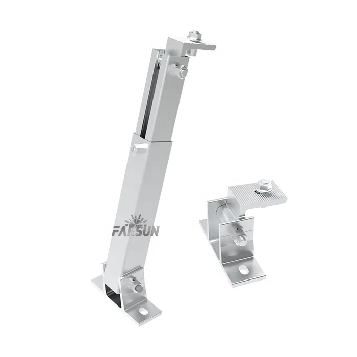 FarSun Roof Solar System PV Panel Structure Aluminum Mounting Mental Roof Bracket