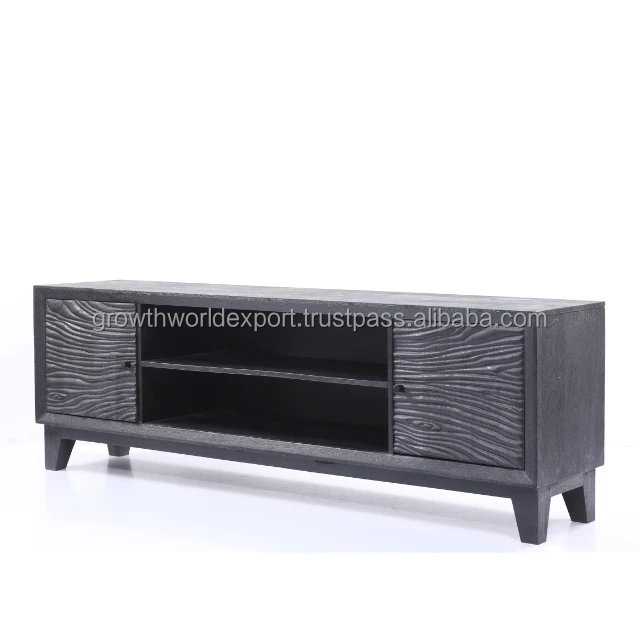 Premium Wooden Carving furniture 2 door TV Cabinet for Storage & Wooden Living Room Affordable Price home TVC Furniture 2024