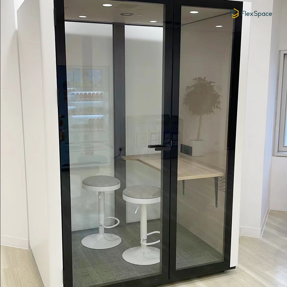 Flexspace 2024 new office pods Single sound proof office pod soundproof focus room phone booth with ce
