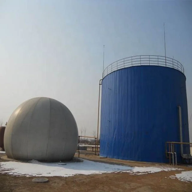  Новая технология эмаль Собранный бак для хранения биогазовой электростанции
