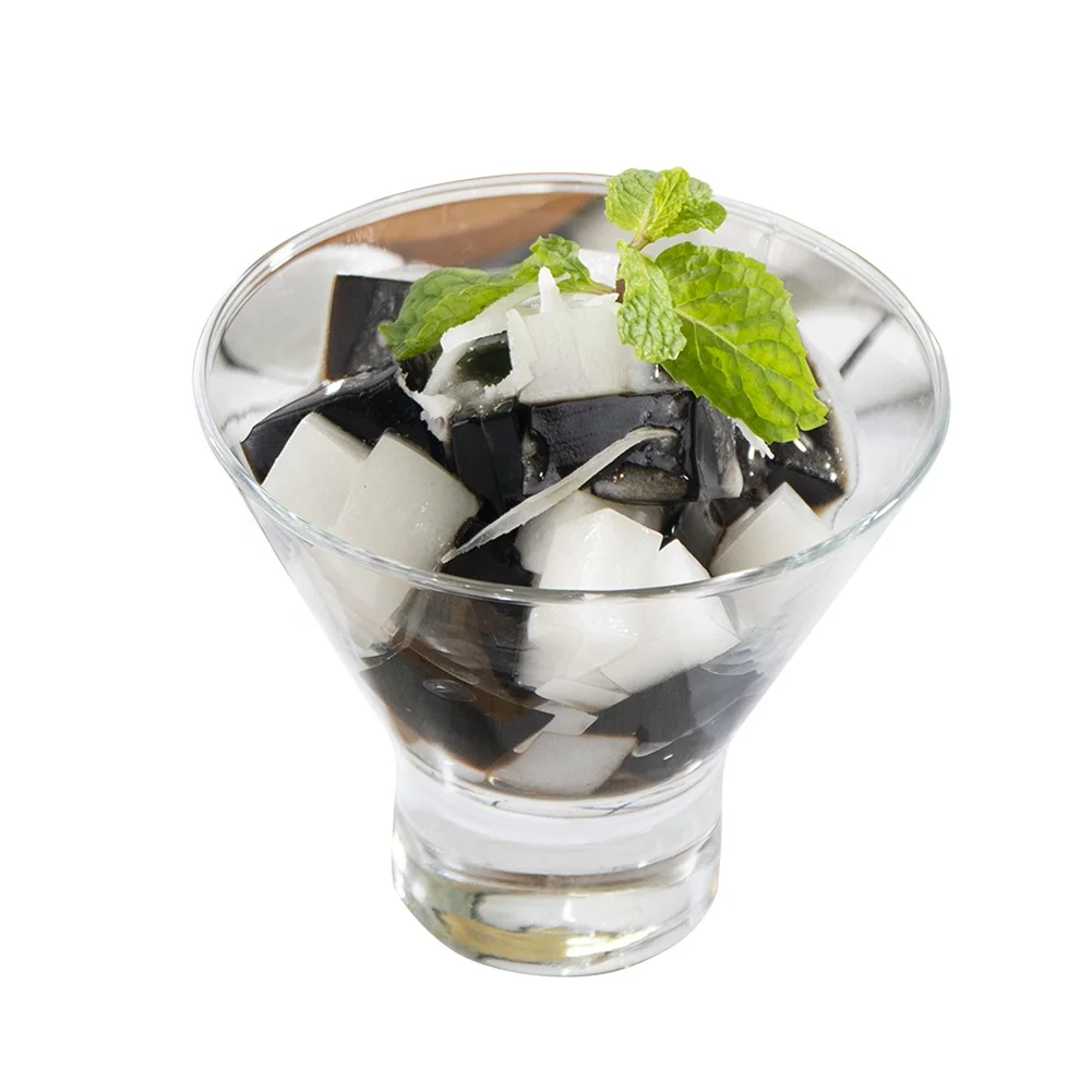 Grass Jelly Materials black jelly grass Manufacture product use for snack, dessert Small sachets packing Taiwan dessert
