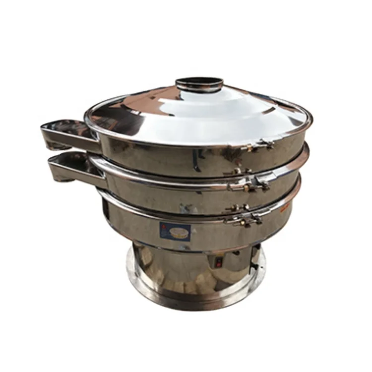 Stainless steel Automatic Flour Vibrating sieve Circular screen vibrating screen for food chemical powder