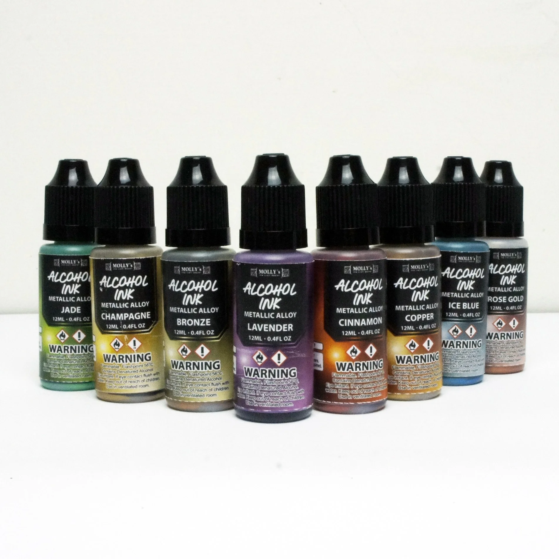 Alcohol Ink Metallic Color for DIY Craft Art Painting Drawing Home Decor