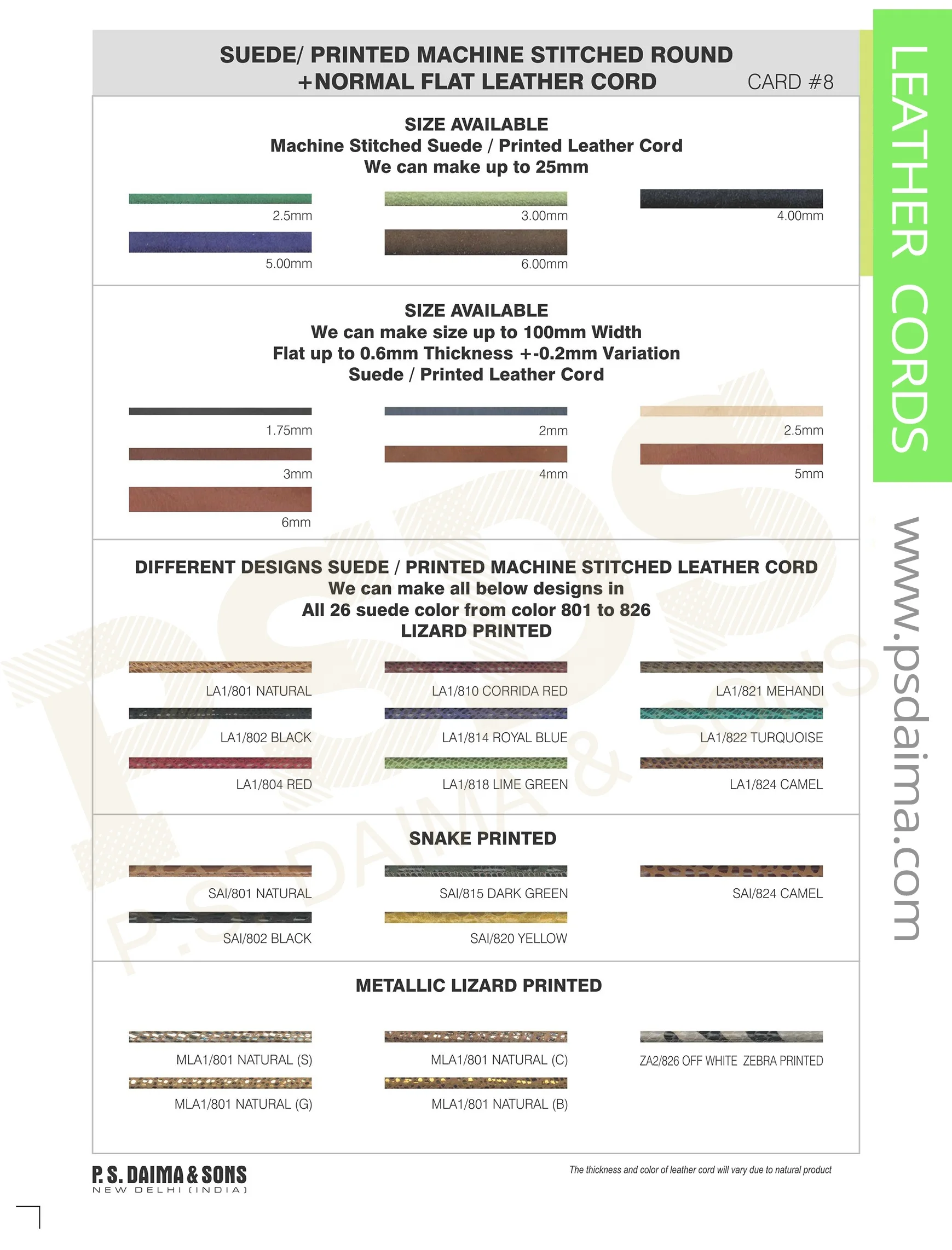 Manufacturer in India Top Selling For Affordable Price Flat real suede lace cord PSDS