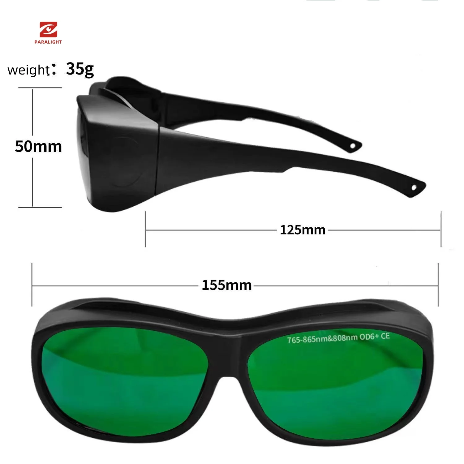 Factory High-safety Protective Glasses for Medical Technicians Essential for Bright Light Work in Fiber Laser Machine Industry