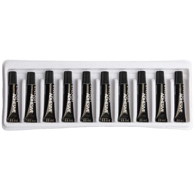 2024 GMP Factory KOREAN Waterproof Strip False Eyelashes Vegan Acrylic Latex Free High Gel Adhesive Glue Fast Dry Extension