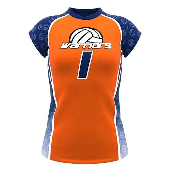 Short Sleeves Volleyball Jerseys Embroidery Breathable Customized High Quality Wholesale Volleyball Team Sports