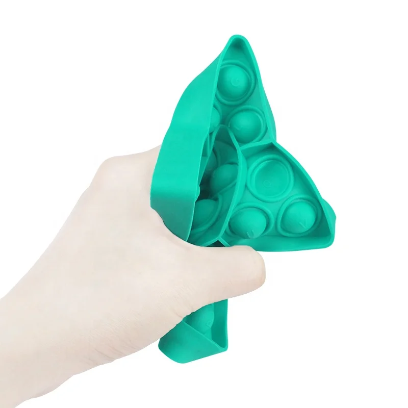 Пузырьковая игрушка-антистресс в форме зеленой звезды развивающая игрушка