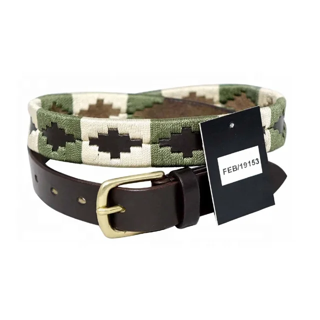 Top Trending Genuine Leather Polo Belt for Horse Riding and Equestrian Premium Quality Product