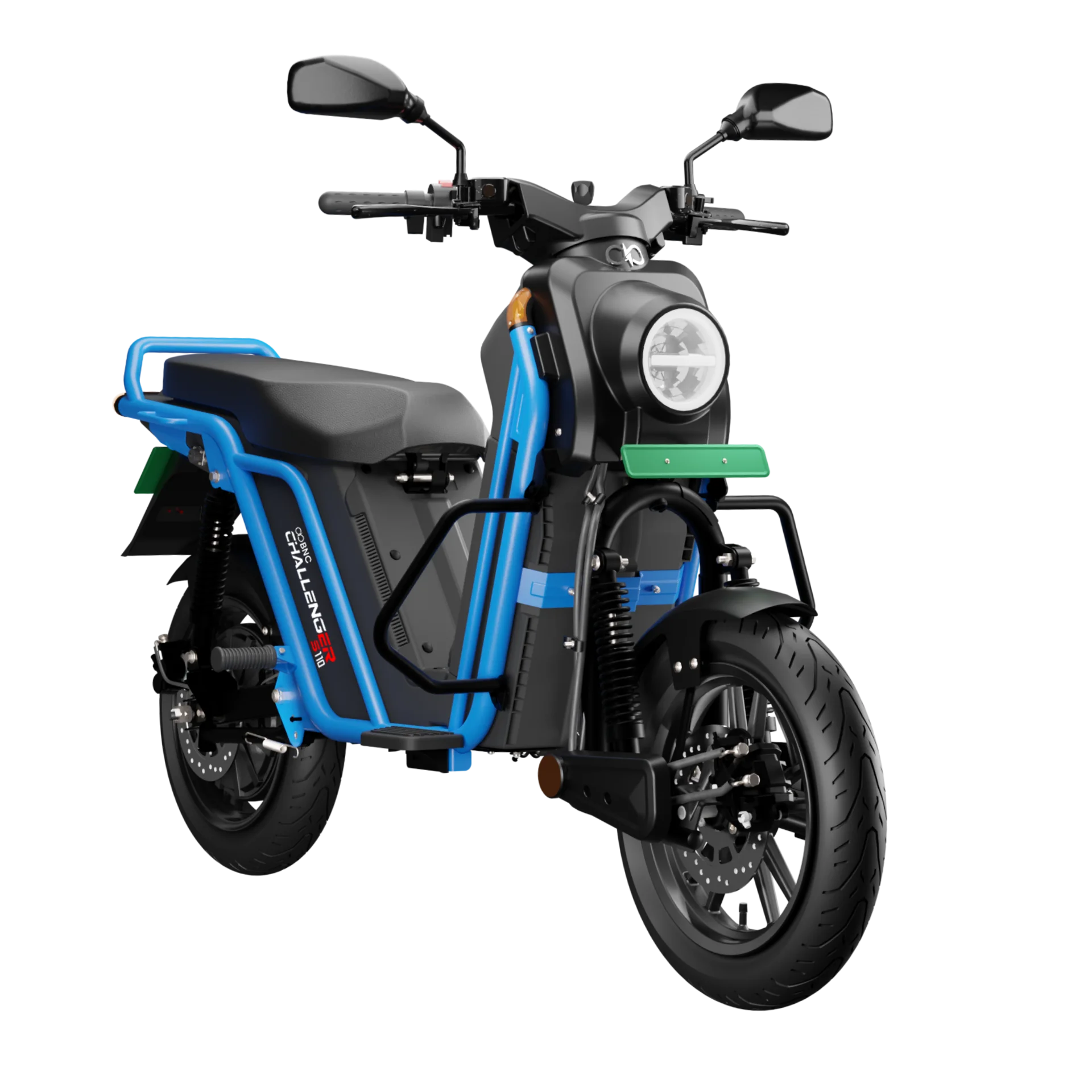 Challenger S110 Urban Commuter Electric Scooter High-Speed BLDC Hub Motor Rugged Design BNC Motors Stylish Family-Friendly EV