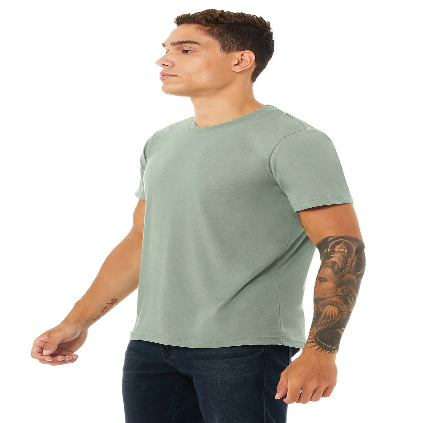  Оптовая продажа футболка лучшего качества с коротким рукавом лучшая ткань сделано в Пакистане