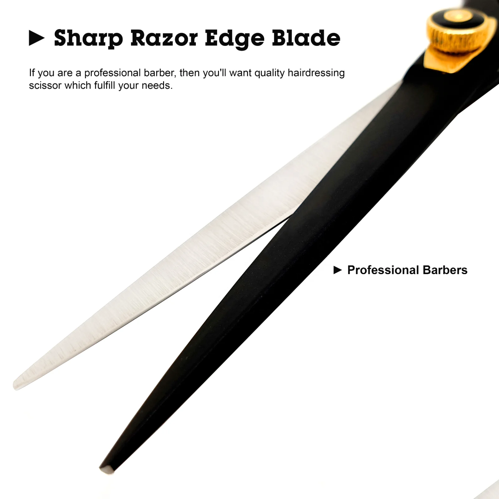 Salon Proficient Stylist Haircutting Diminishing Scissors Shears Styling Dangerously sharp edges Scissor Dark