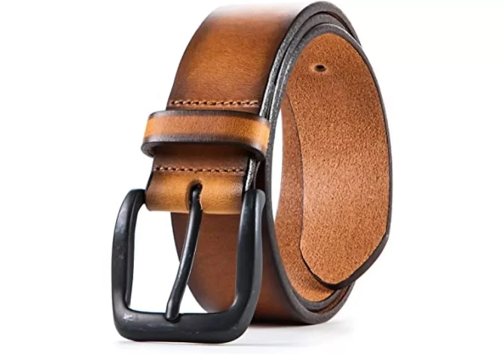 Full Grain Hot sale Fashion Casual belt Adjustable Alloy Buckle Genuine Leather Belt For Man