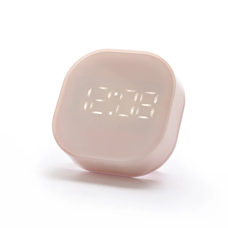 T534 China Manufacturer Box Cute Timer Led Alarm Kids Desk Small Mini Desktop With Usb Digital Day Clock