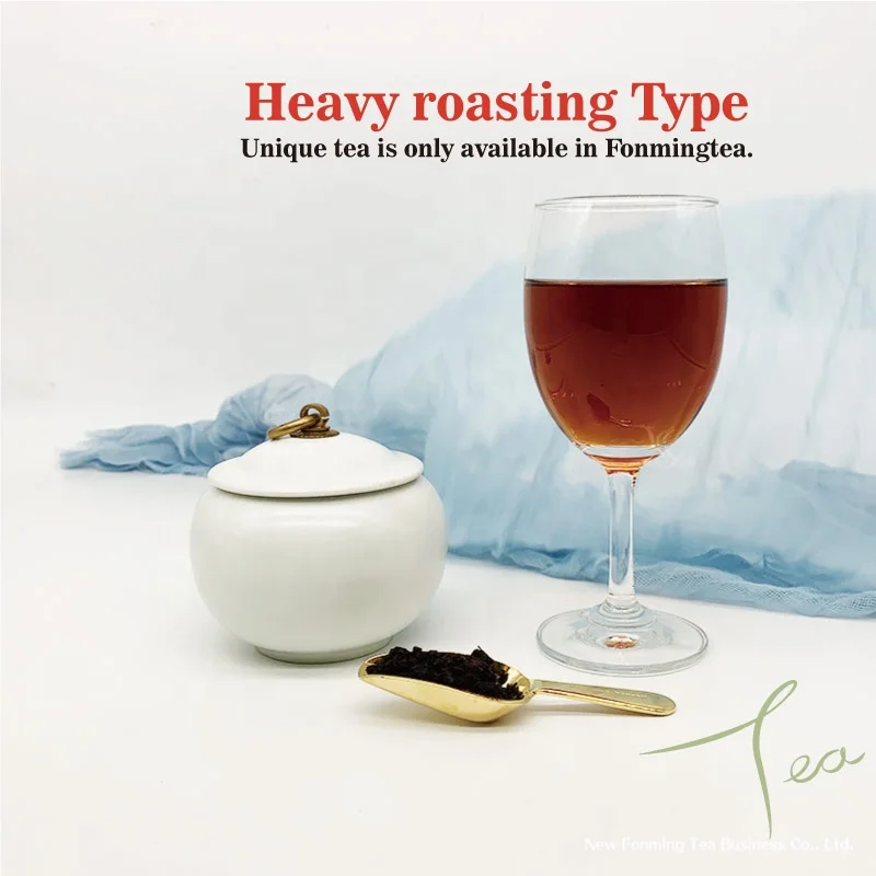 Hot Sale Tea Taiwan Dark Oolong Black Mature Fruit Taste High Quality Customized Package Accept