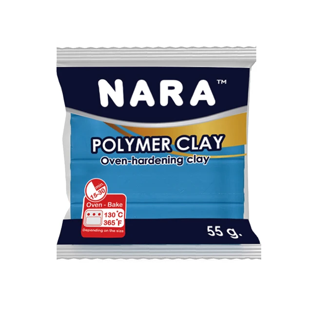 High Quality Non-Toxic SKY BLUE Oven Bake Polymer Clay 55G High-Grade Resin for Jewelry Making and Statue Baking