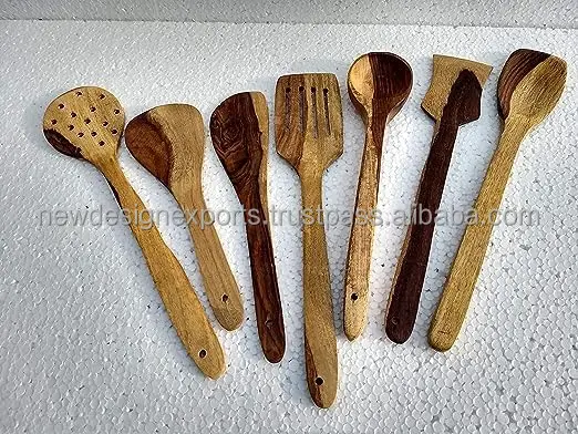 Лопатка деревянная ложка шпатель для приготовления пищи сковороды с антипригарным покрытием гладкая и Антипригарная посуда домашнего использования кухни