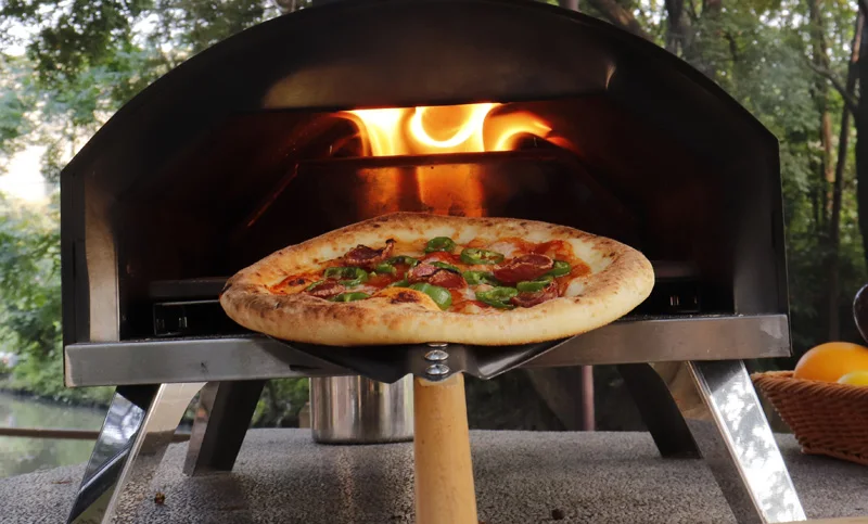 Built-in Ovenscountertop Potable  Gas & Wood-fired Pizza Oven Other Camping Kitchen Camping Stove With Pizza Oven Gaz Buruner