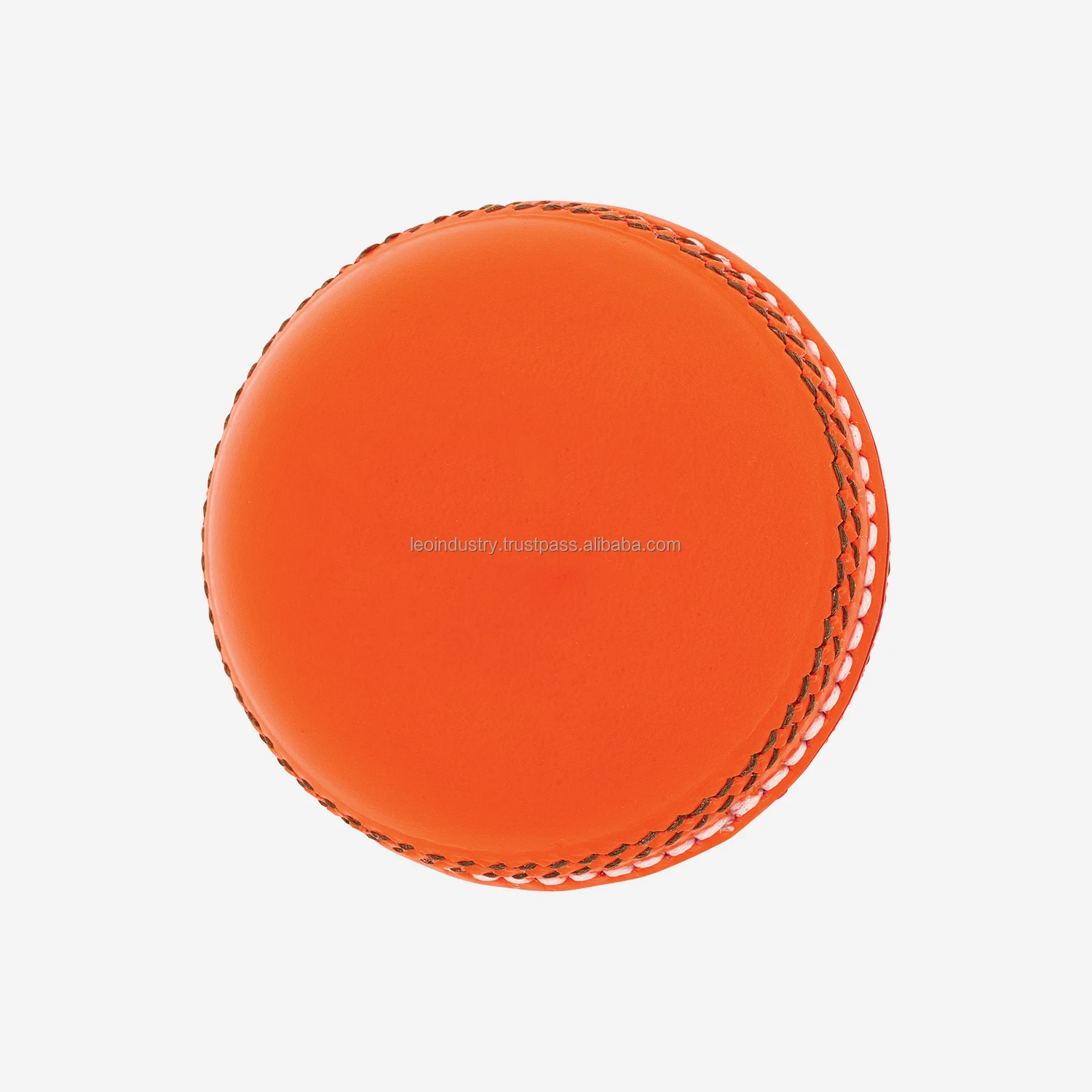Wholesale Most Popular Cricket ball Genuine Pink Leather 4-Piece Custom Design Color Sports Team ball