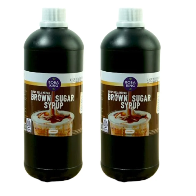 hot sales High Quality Black Sugar Brown Sugar Syrup for Bubble Milk Tea and refreshing drink