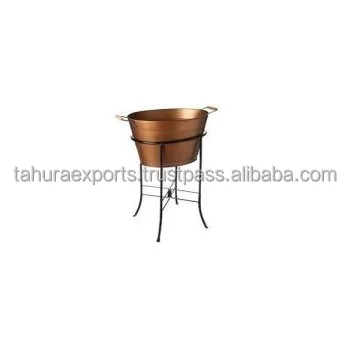Excellent Quality Beverage Cooler Tub Holds Beer Wine Container Ice Bucket Tub With Handle Storage Buckets for Party Decoration