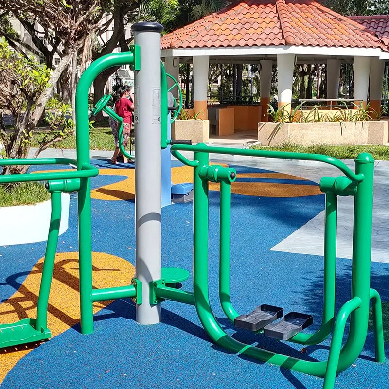 Парк Открытый тренажерный зал фитнес оборудование упражнения