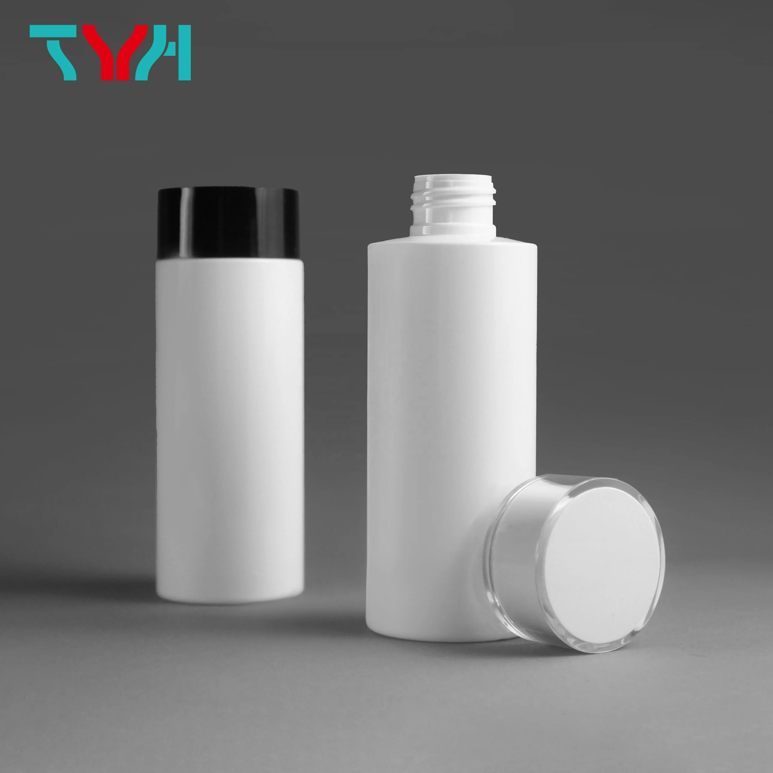 5ml-250ml PETG Cylindrical Round Plastic Bottle with Inner Plug and PP Cap (JNS Series)