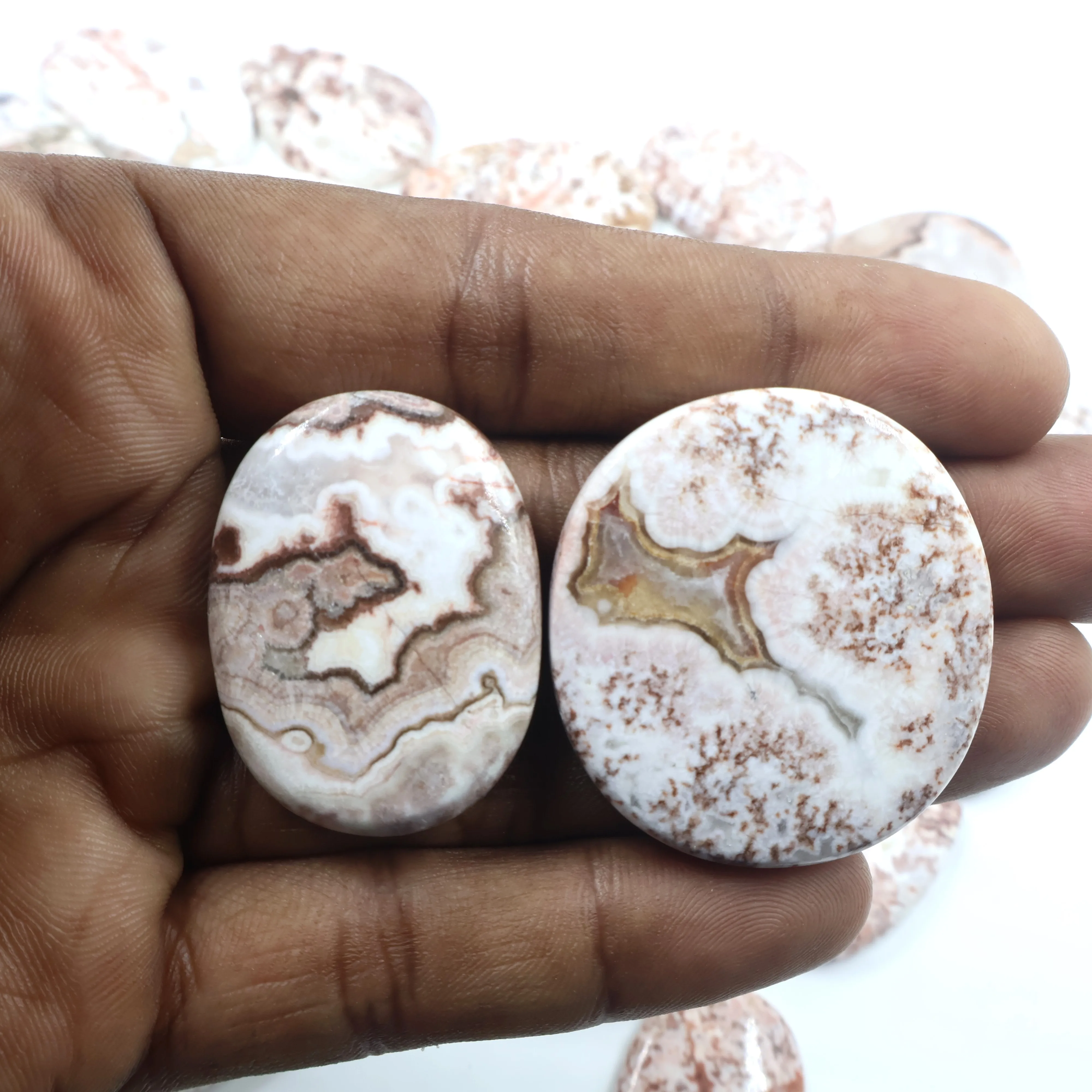 Rosita Jasper Loose Gemstone Top Quality Rosita Jasper Cabochon Stones Best Quality Fine Product For Sale hot Sale Best Quality