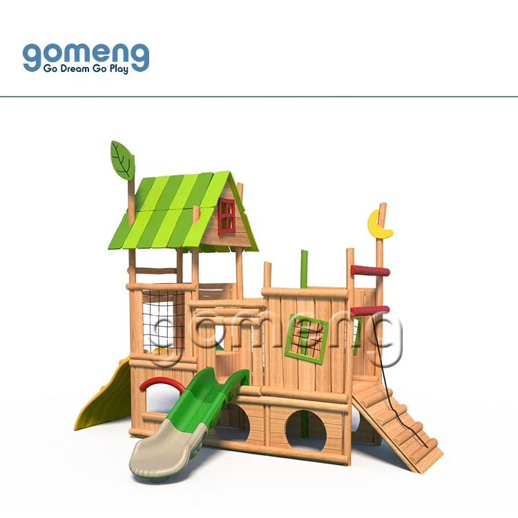 Good Quality Wooden Kids Indoor Wooden Playground Equipment