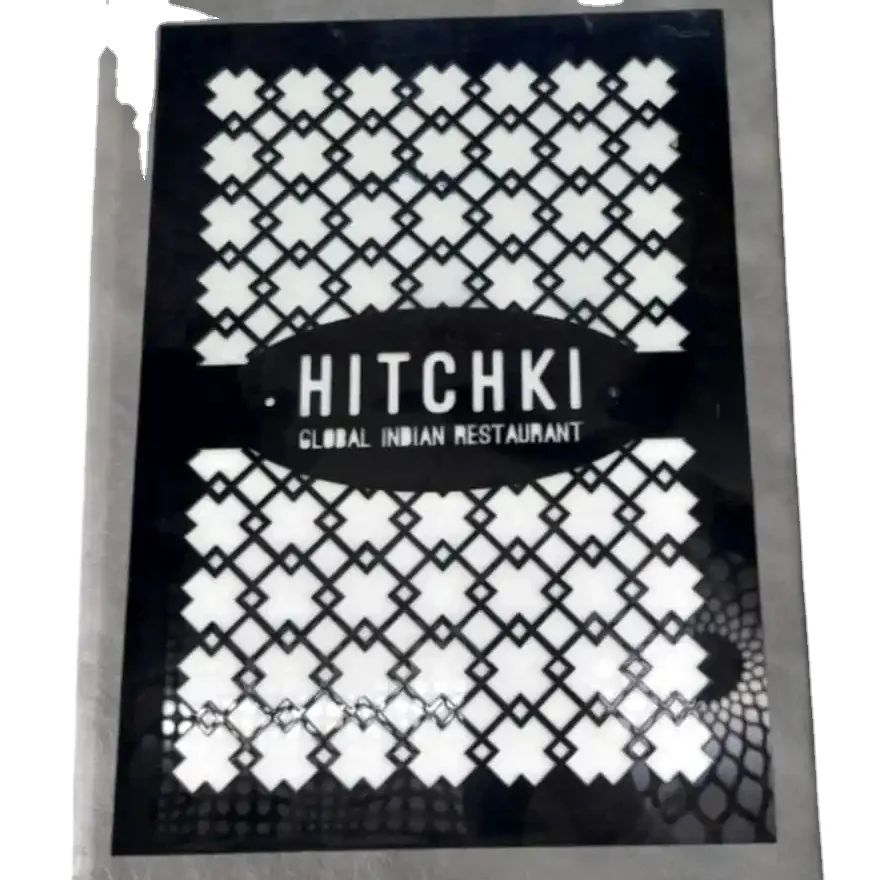 High Quality Restaurant Menu Folder PU Leather Menu Folder Cover with Wood at cheap cost price by Indian exporter