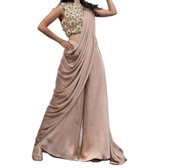 Jumpsuit Woman Striped Jumpsuit Daily Bamboo Jupmsuit Pink Denim Hand Block Printed Cotton Jumpsuit Latest designs jumpsuit