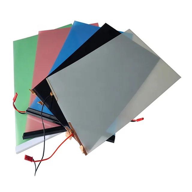 60in Blue electrochromic removable static photochromic chameleon solar protection tinting film vlt 90 for car window 3m