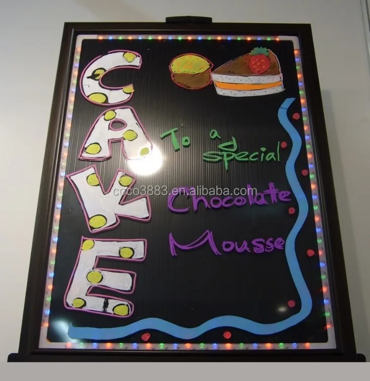 Fluorescent color Jumbo Parallel Flat Nib Water based Erasable Liquid Chalk Marker 50 colors 30 mm