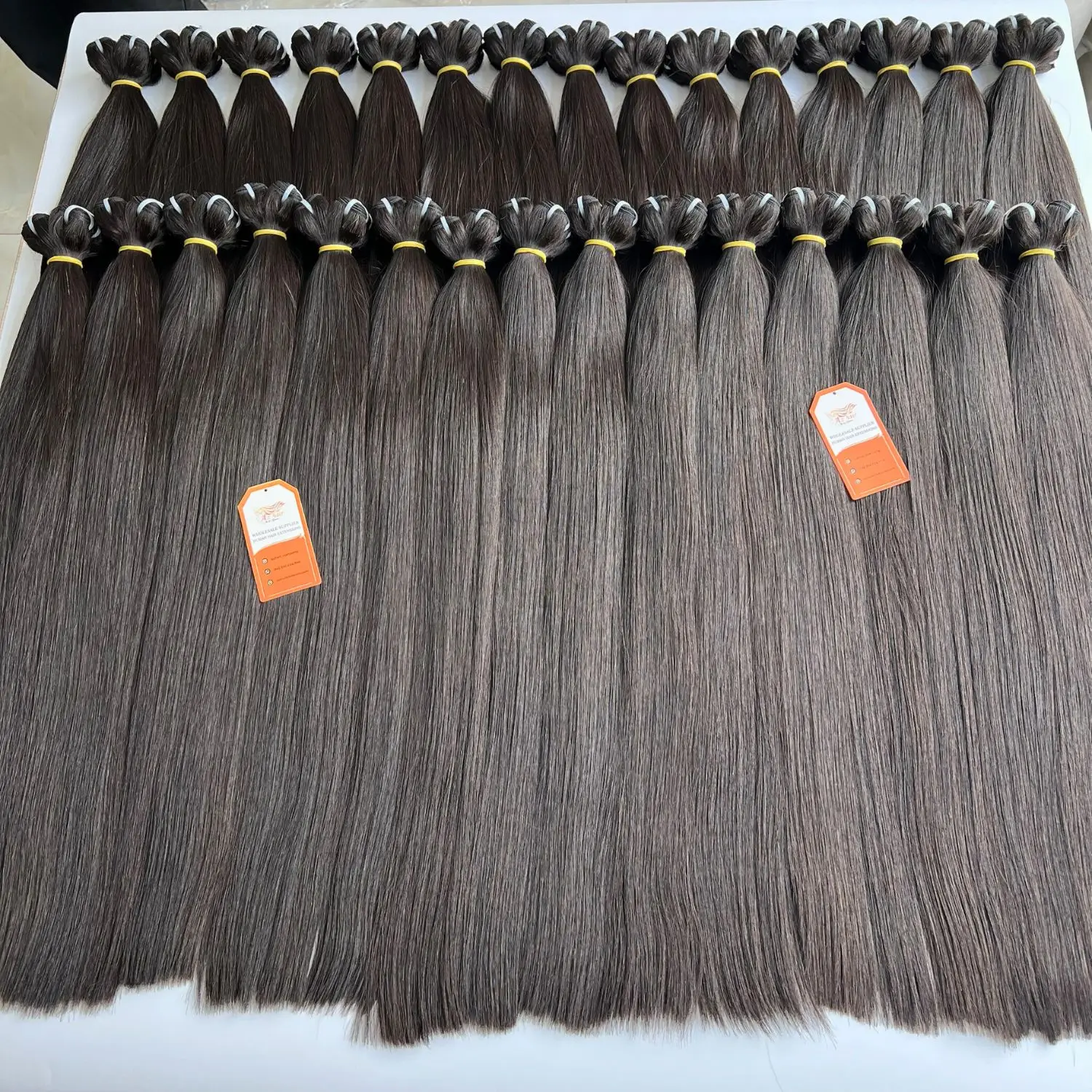 Wholesale Supplier Vietnamese Raw Hair Unprocessed Virgin Natural Super Silky Bone Straight And Wavy Double Drawn Hair Bundles