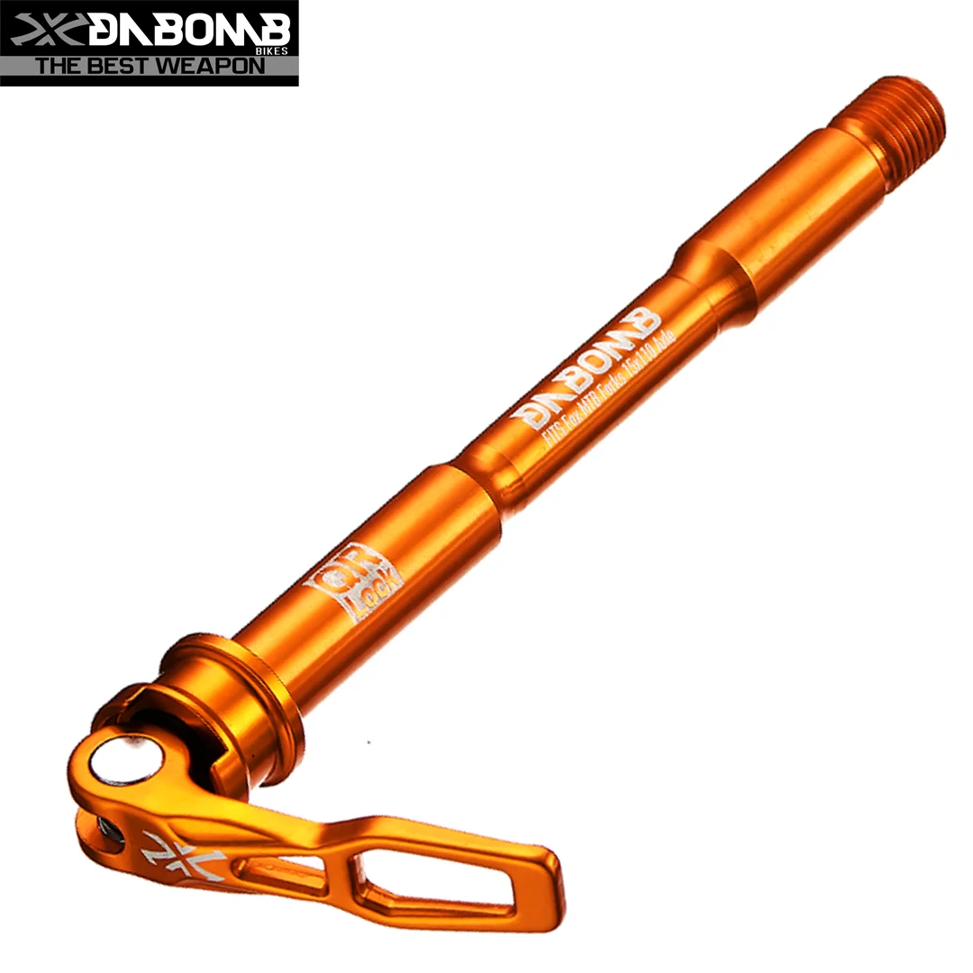 DABOMB MTB Patent 110mm*15mm Boost Alloy 7075 Mountain Bike QR Front Thru Axle