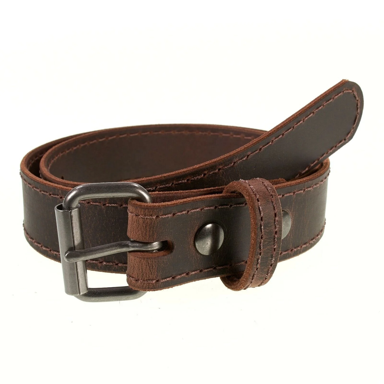 Pin Buckle 3.5cm Width Solid Belt for Men Custom Size for Women Cow Hide Material Genuine Leather Belts from Pakistan