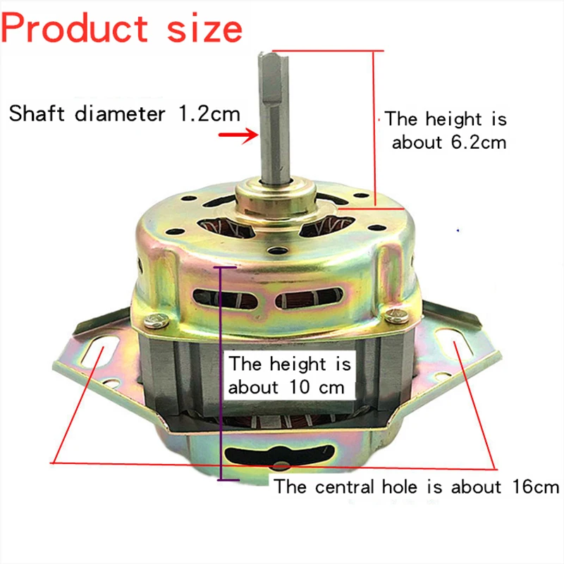 Cheap Factory Price XD150 XD135 Wash Motor Stable Washing Machine Spin Electric Motor Washing Machine Spare Parts