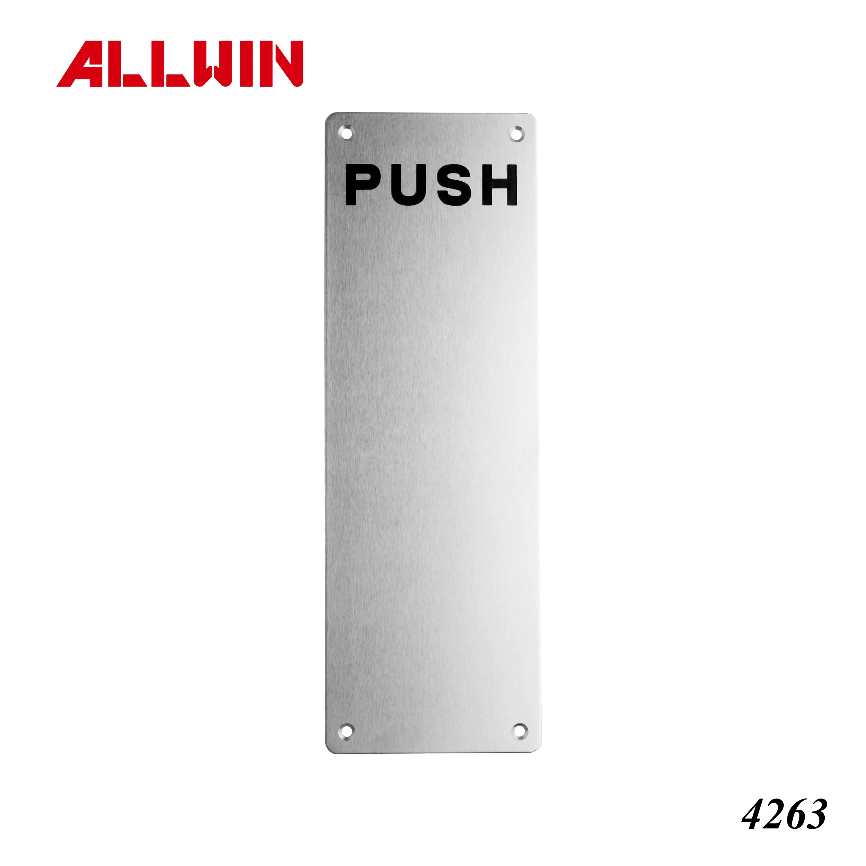 Modern Stainless Steel One Side Door Handle with Plate