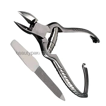 ASAP Hand Toe Nail Cutter Opener Tool Metal Nail Clipper Stainless Steel made ingrown Nail Clipper with lifter