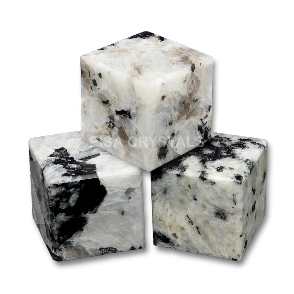 Wholesale Natural Crystals Cube Sunstone Healing Crystal Cubes Beautiful High Quality Semi Precious Stone Crafts Crystal shop