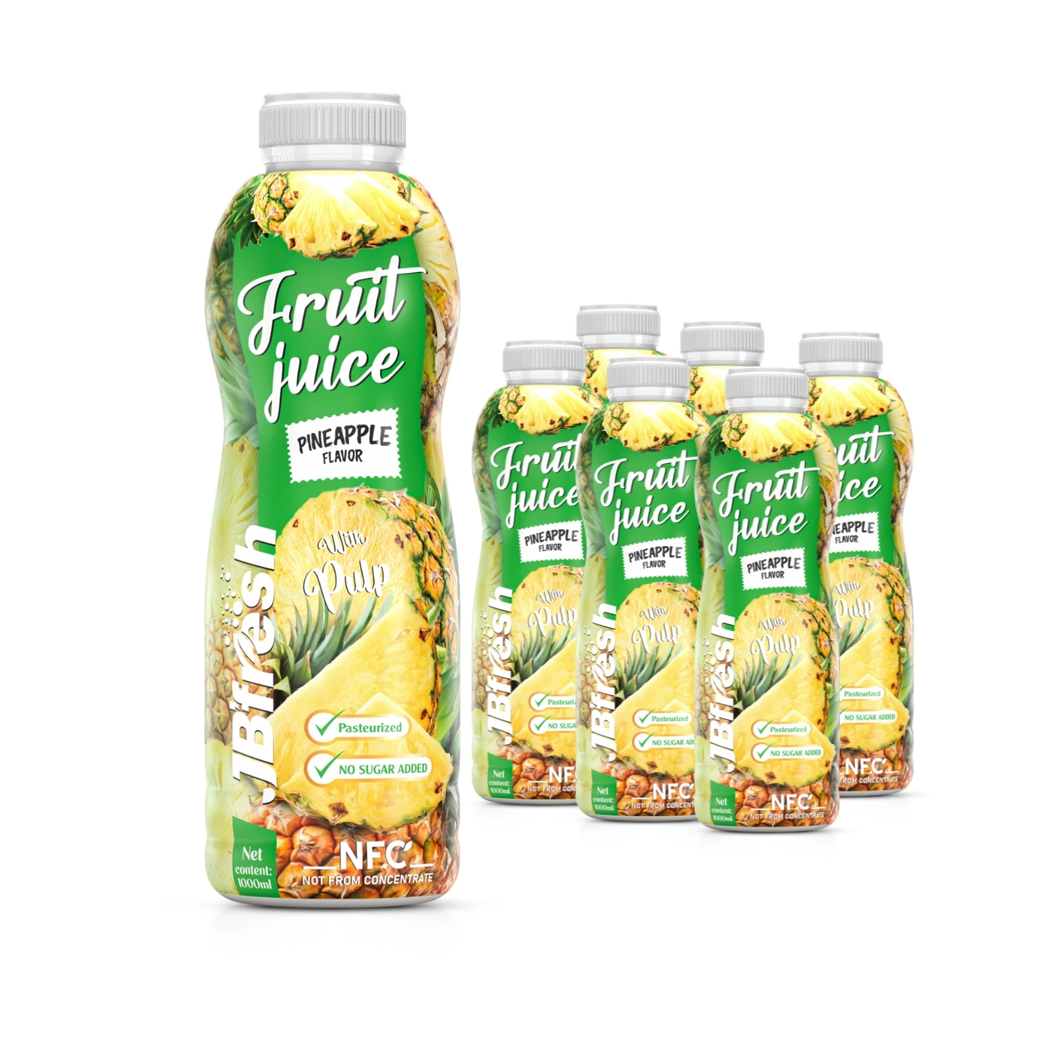 Напиток из ананасового сока 1 литр JBFresh лидер продаж сок тропических фруктов и овощей ISO GMP производитель Вьетнама