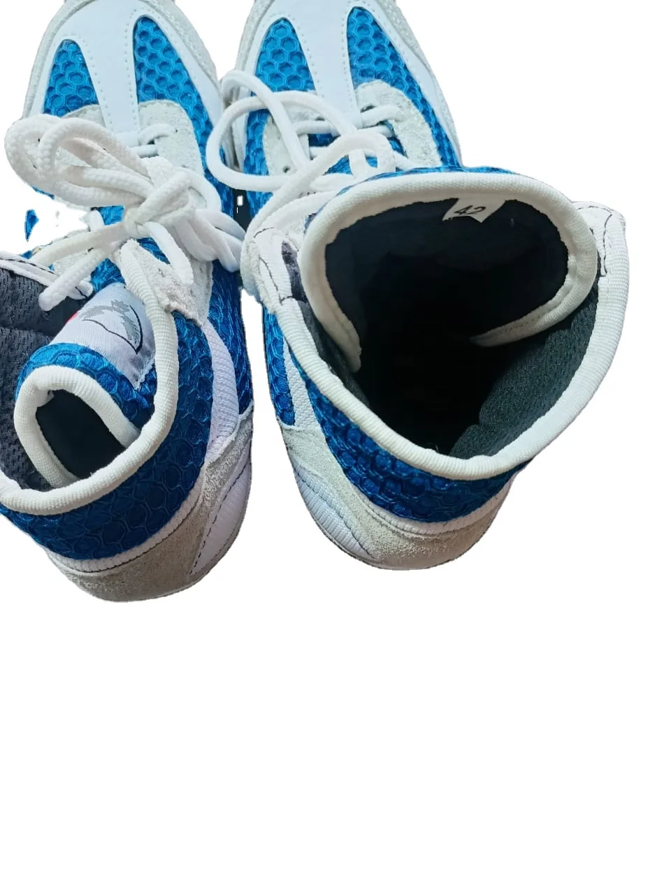 New Design Hot Sale Wholesale Original Suede Leather Breathable and Comfortable Rubber Soul Long Tale Professional Boxing Shoes