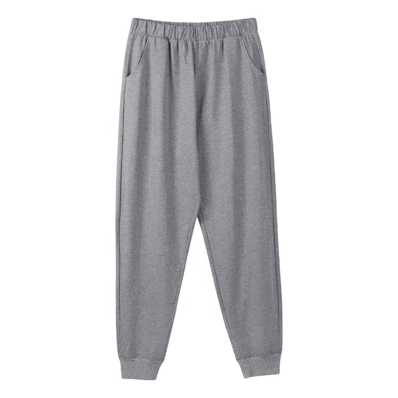 Wholesale Lovers of cotton Pyjamas Mens Sleepwear Solid color Organic womens cotton+2021 Summer Solid Color Pajamas Silk Ladies