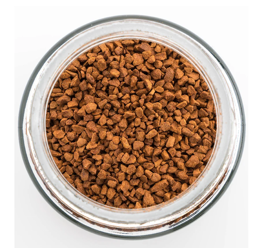 Новый выпуск от вьетнамского производителя с золотым жареным стеклом для кофе Арабика замороженный стеклянный контейнер дизайн упаковки