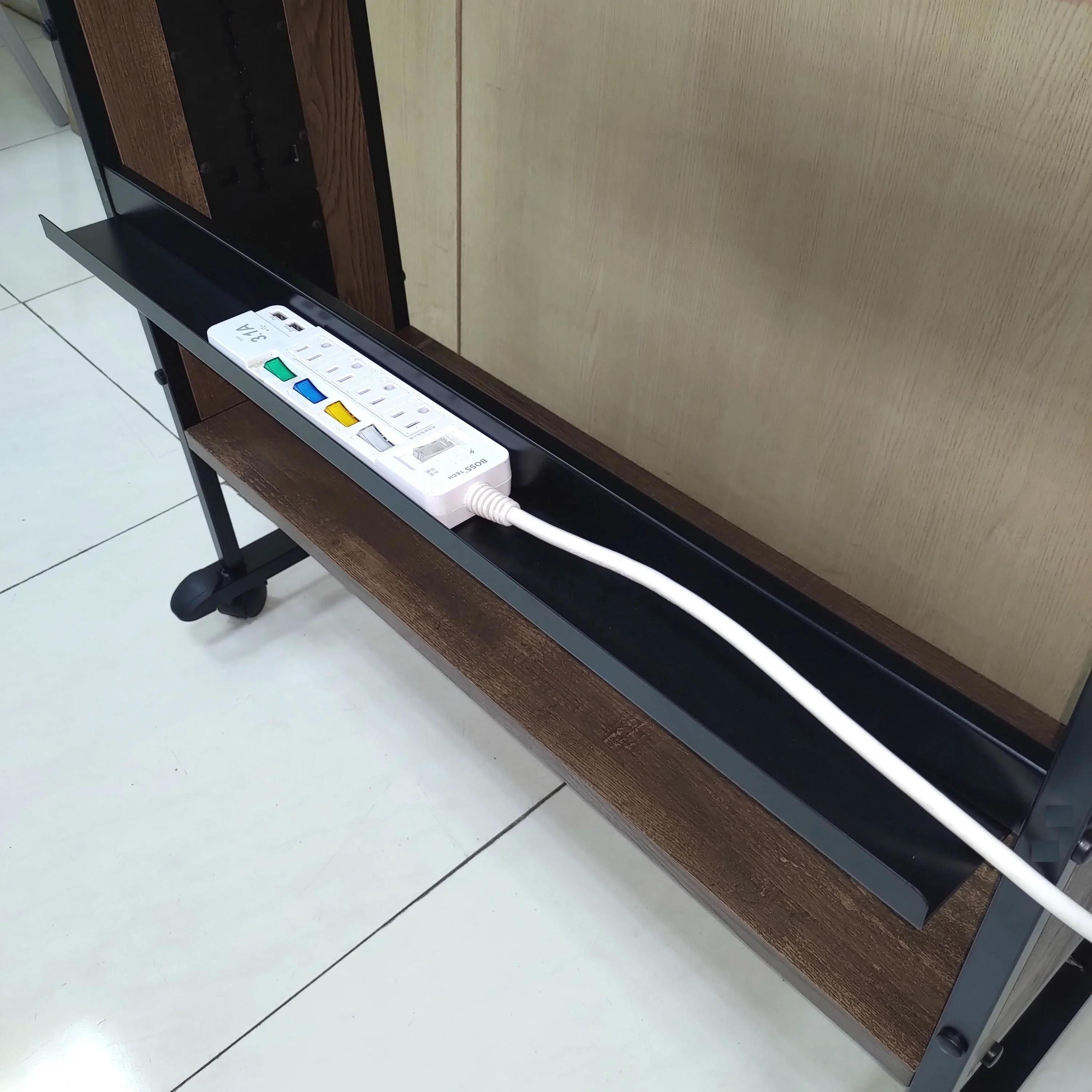 High Quality Adjustable Desk with charging cable storage slot Adjustable Laptop Table